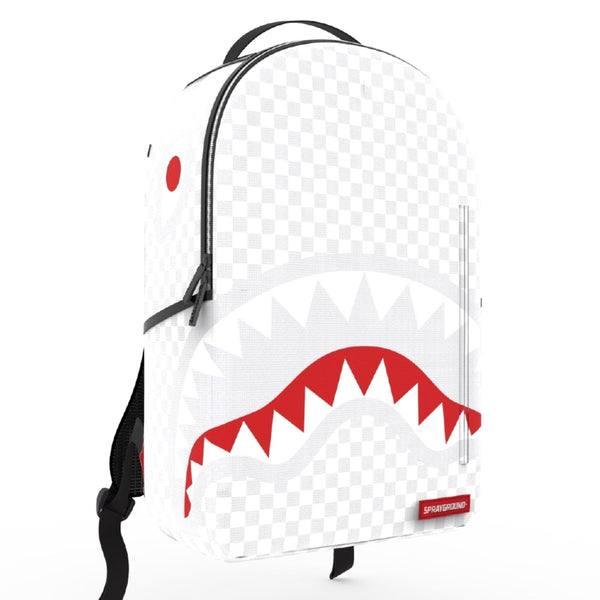 Sprayground Backpack Sharks of Paris Mean & Clean White 910B2947NSZ