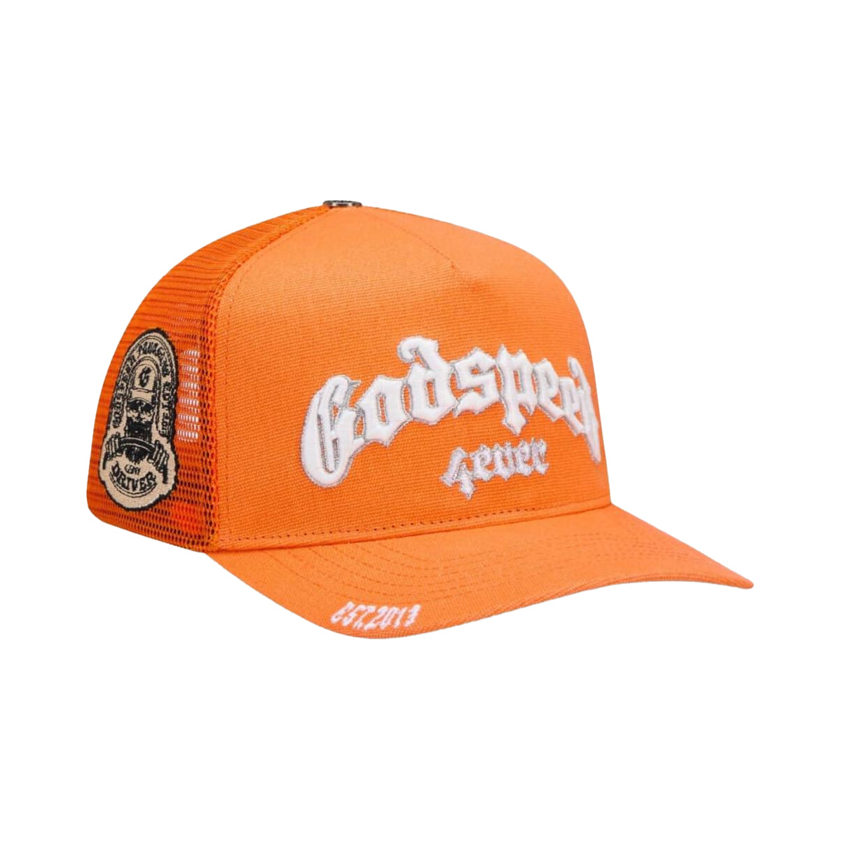 Godspeed Unisex Forever Trucker Hat Camo Cobalt