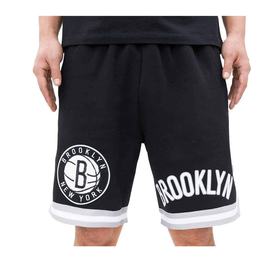 Shop Pro Standard Brooklyn Nets Mesh Shorts BBN353908-BLK black