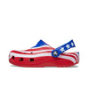 Crocs Kids Classic American Flag Clogs 208839-90H Multicolor