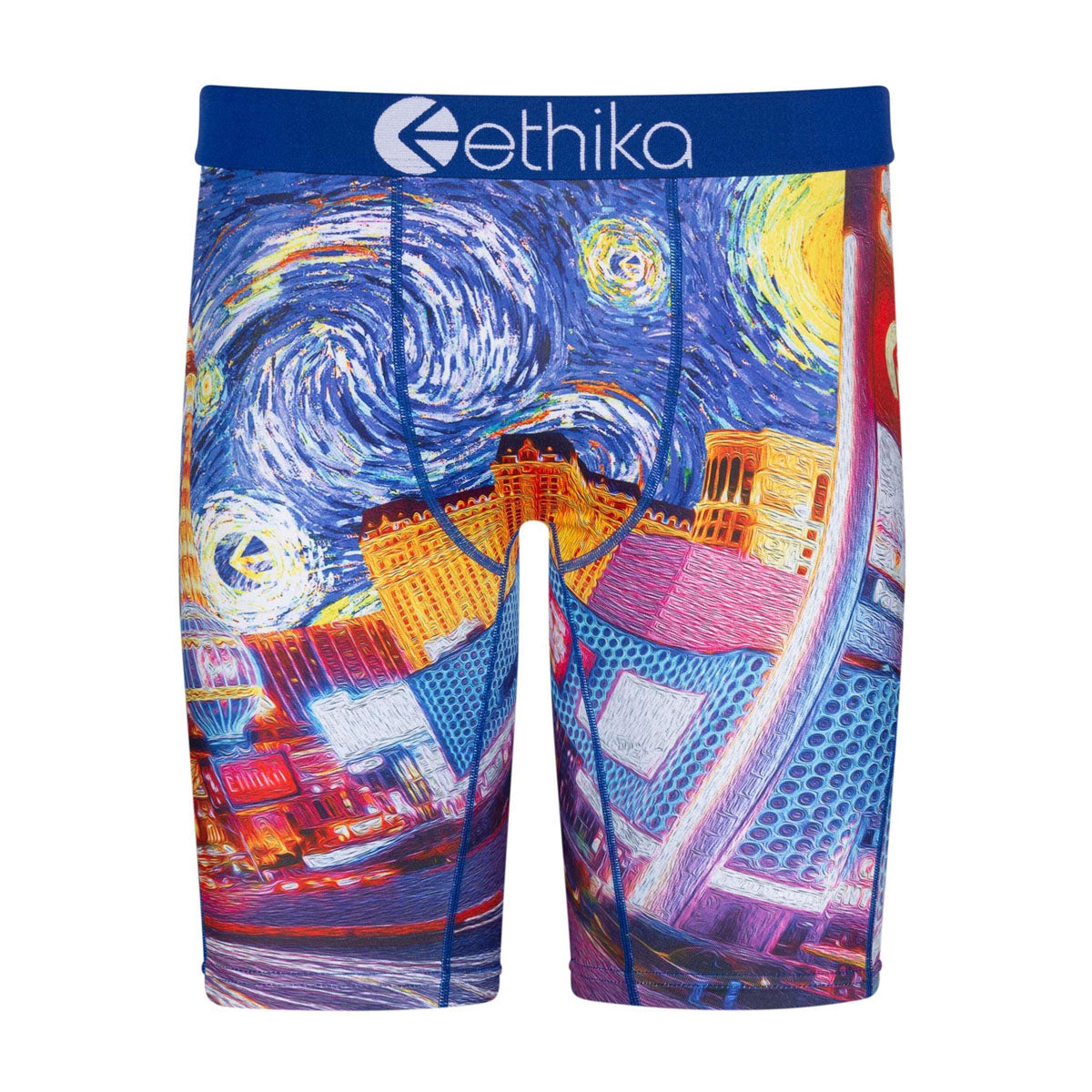 Ethika Staple boxer brief and sports bra set in Expression Session