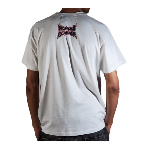 Hudson Outerwear Mens Dominator Crew Neck T-Shirt 515-WHT White