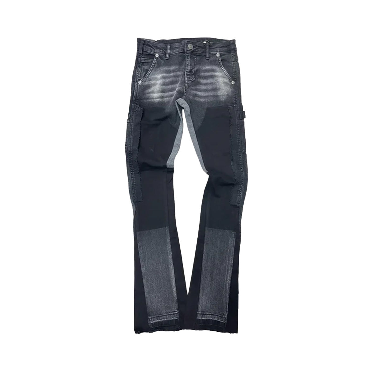 MENS STACKED JEANS