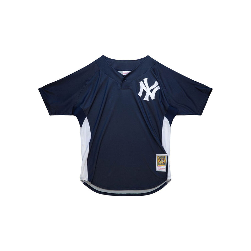 Shop Mitchell & Ness New York Yankees Derek Jeter Pullover Jersey  ABPJ3345NYY-NVY blue