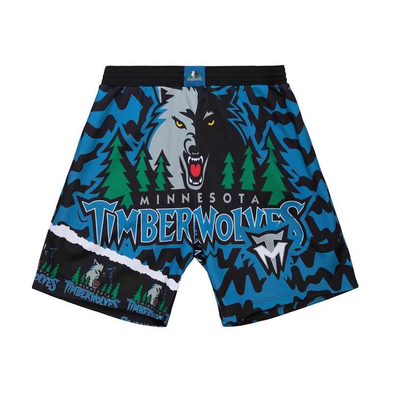Mitchell & Ness Minnesota Timberwolves Men's Swingman Shorts - Blue