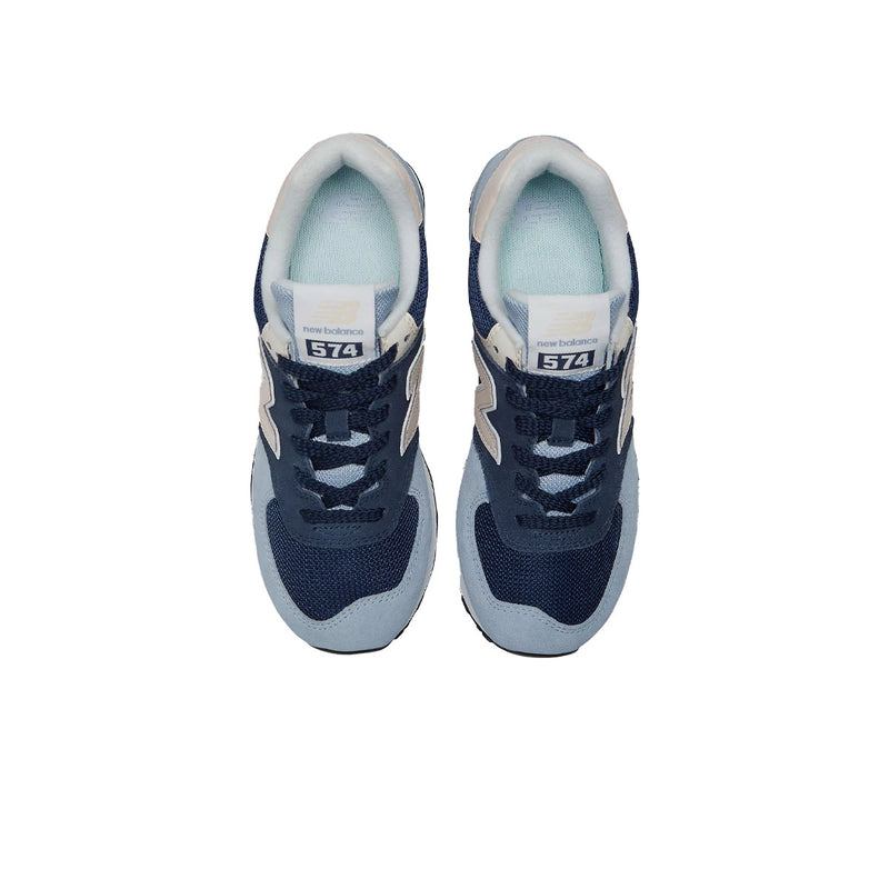 New Balance Womens 574 Casual Sneakers WL574VJ2 Blue/Natural Indigo