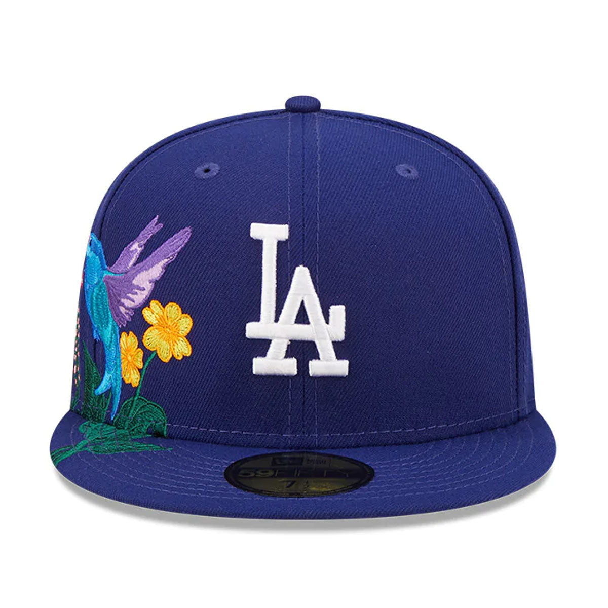 New Era LA Dodgers MLB All Over Logo 59FIFTY Unisex Cap Blue 60285052