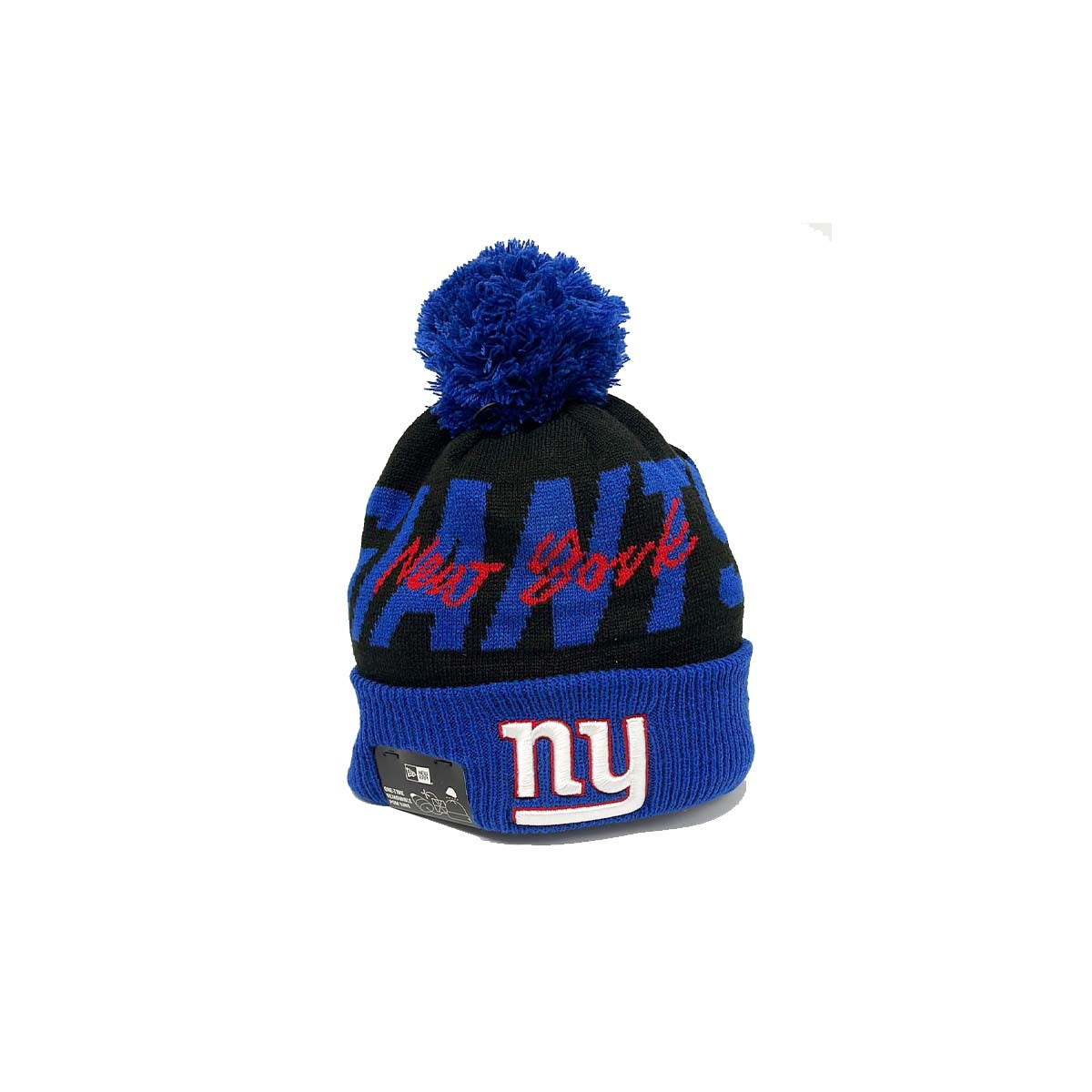 New Era Men's New York Giants 2023 Sideline Blue Sport Knit Beanie