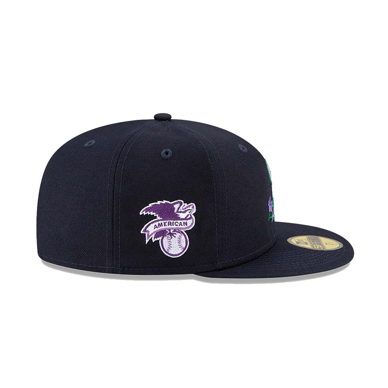 New Era 59FIFTY Seattle Mariners 2023 All Star Game Patch Logo Hat - Black, Purple Black/Purple / 7 7/8