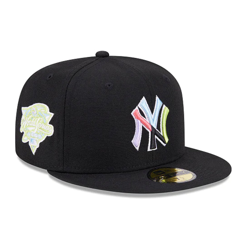 Shop New Era 59Fifty New York Yankees World Series Sidepatch Fitted Hat  60291309-ERA black