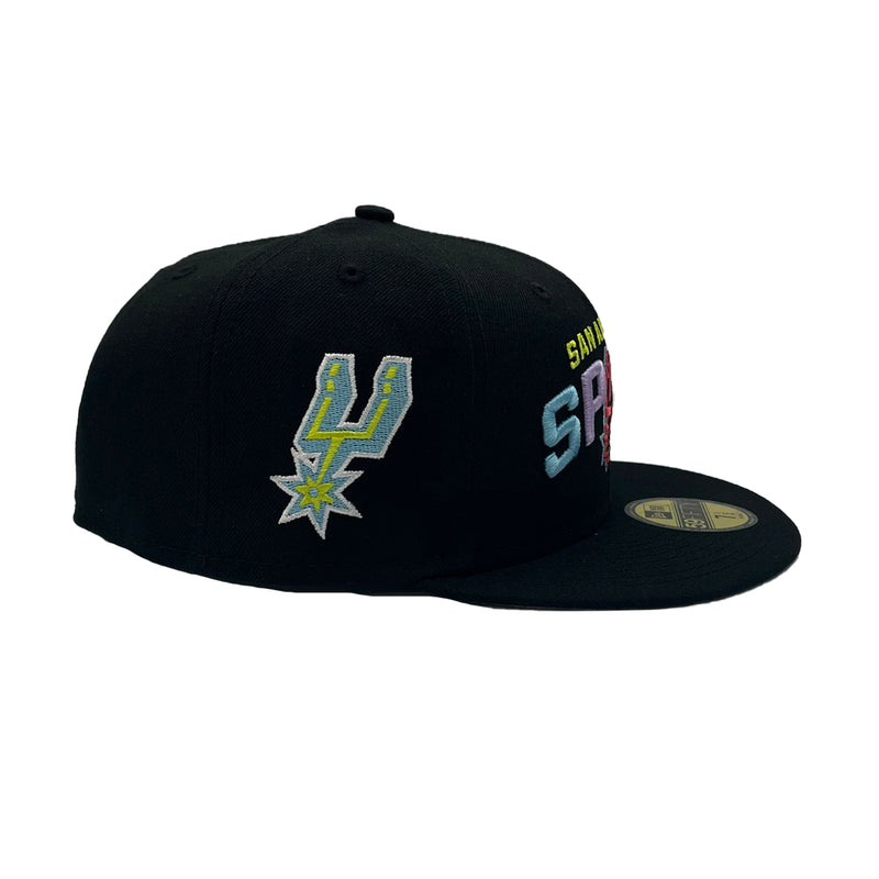 I found a Bulls hat with a patch of all the San Antonio Spurs