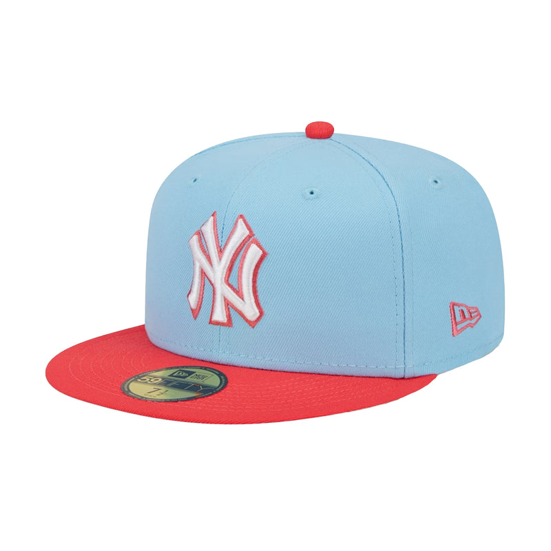 Men's New Era Light Blue York Yankees Color Pack 59FIFTY Fitted Hat