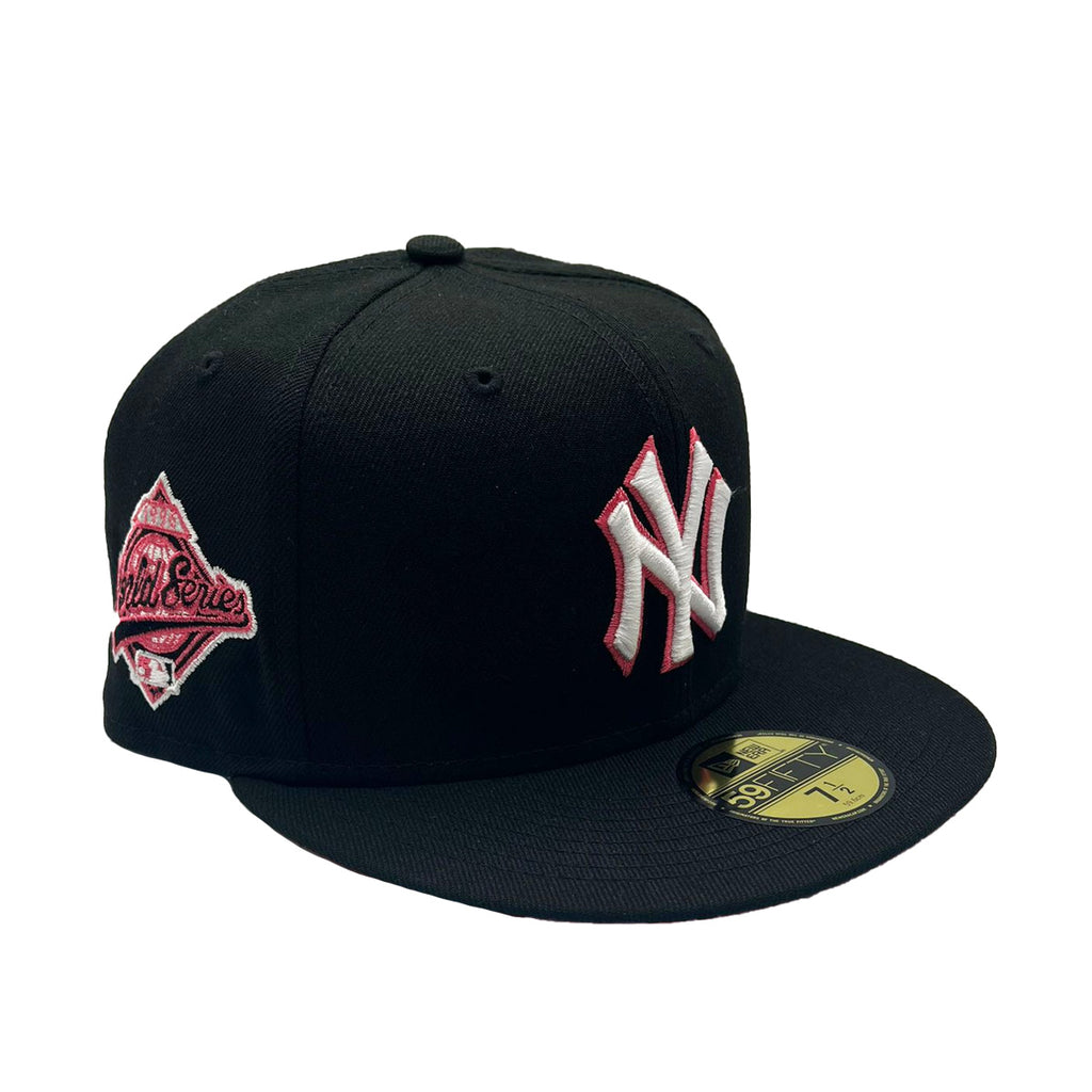 New Era Mens MLB New York Yankees World Series 1996 59FIFTY Fitted Hat 70582920 Navy, Teal Undervisor 7 1/2