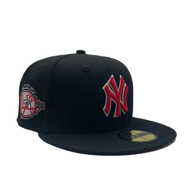 New Era 9Fifty Basic New York Yankees Snapback Hat Scarlet Red