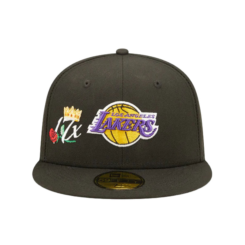 New Era Crown Champs 5950 Los Angeles Lakers 60243475 7 3/4