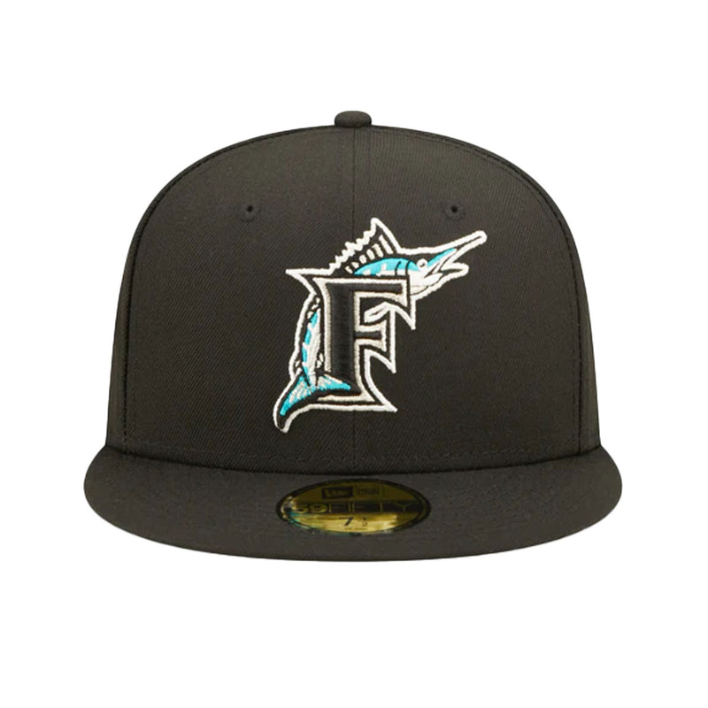 New Era 59FIFTY MLB Florida Marlins Pop Sweat Fitted Hat 7 1/8