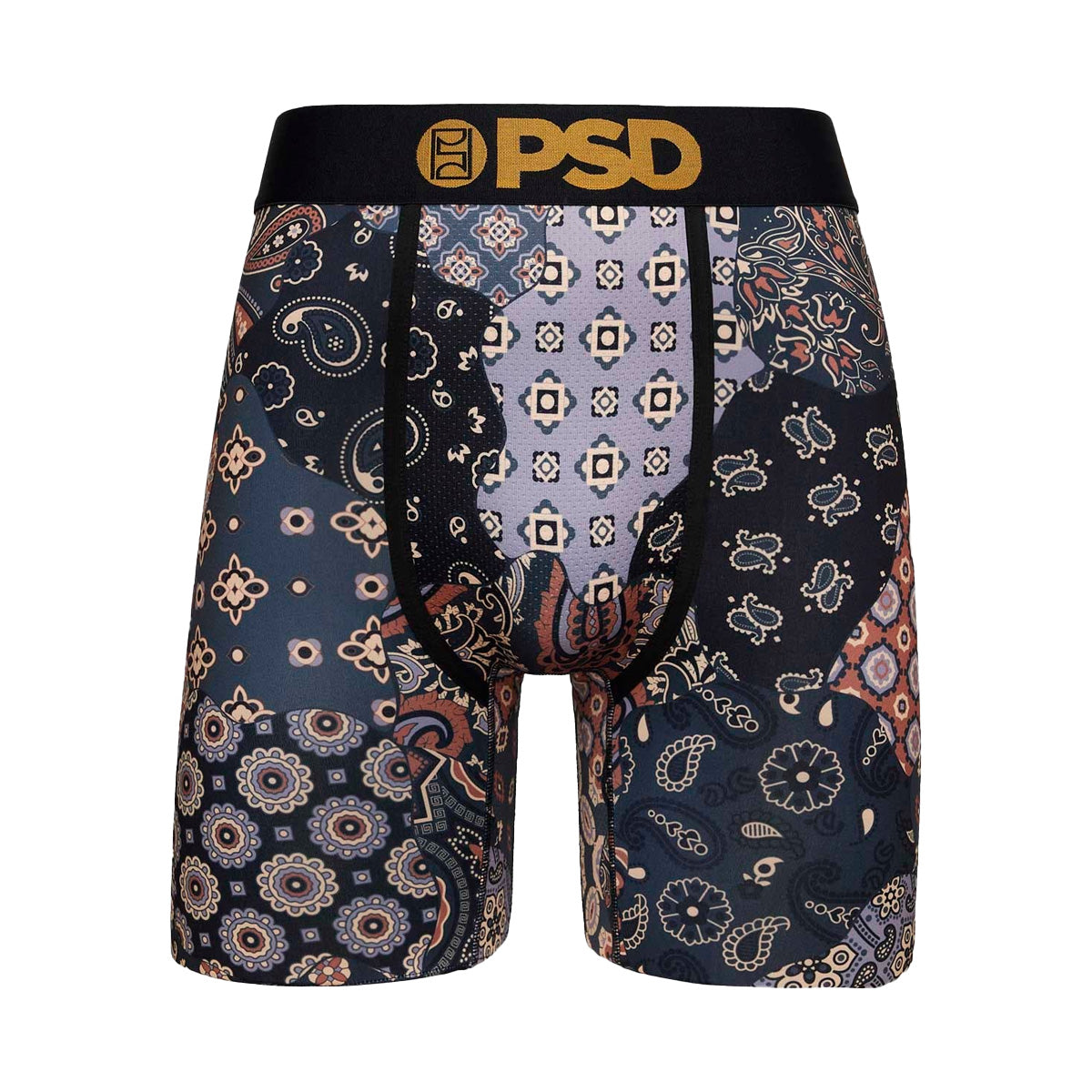PSD Underwear Men's No One Like Me Boxer Brief Multi, Blue