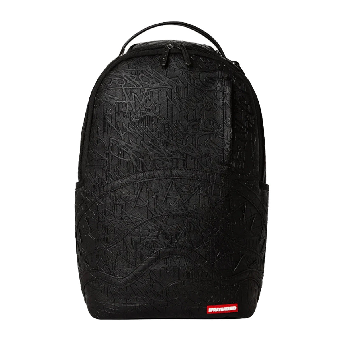 EMBOSSED BACKPACK - Black