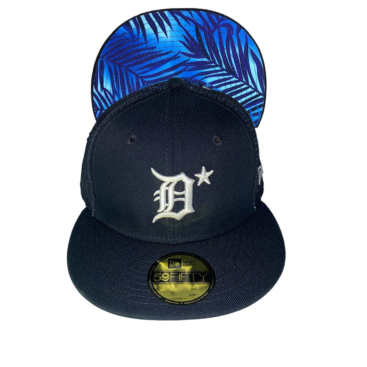 New Era Men's Detroit Tigers 59FIFTY Authentic Collection Home Fitted Hat - Navy - 7 5/8 - Each