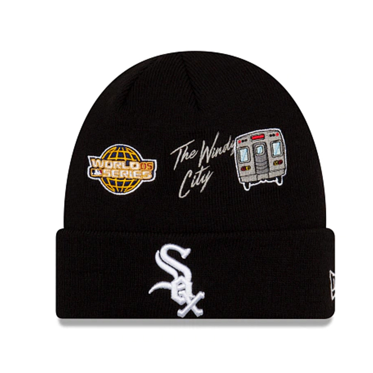New Era Unisex Chicago White Sox City Transit Knit Hat Beanie