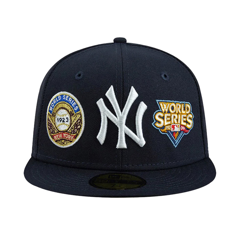 New Era 59FIFTY MLB New York Yankees White Basic Fitted Hat 7 3/4