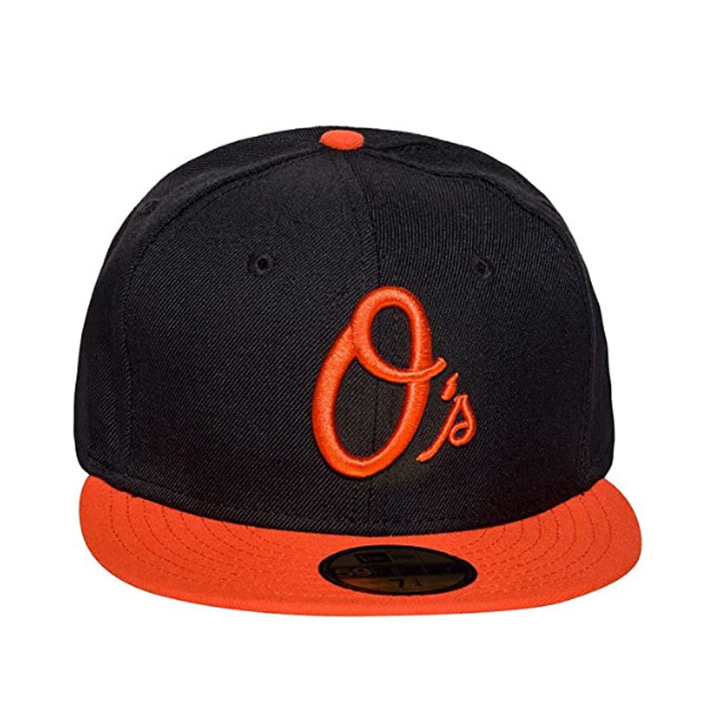 Shop New Era 59Fifty Baltimore Orioles Fitted Hat 60188230 black